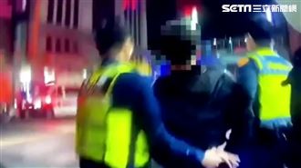 不滿媒體拍攝作勢攻擊　酒客慘遭警逮