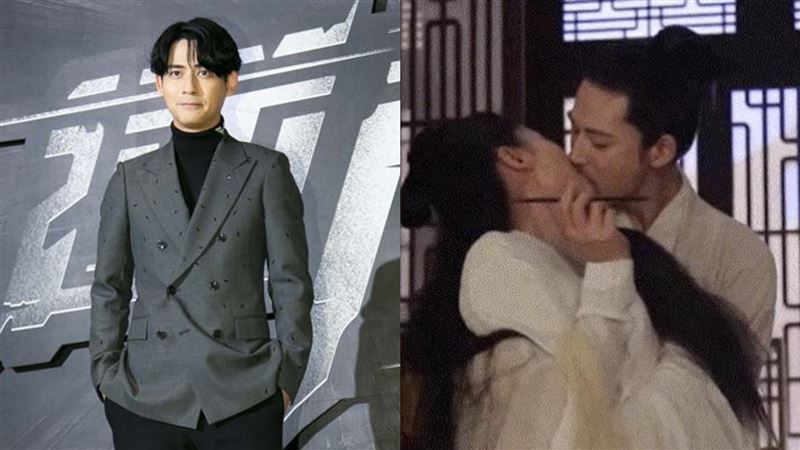 仔仔新戲激吻已婚女星　「熊抱伸舌」