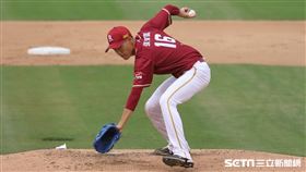 ▲樂天桃猿先發投手張喜凱。（圖／記者劉彥池攝影）