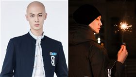  梁森　光頭（圖／翻攝自青春有你3-梁森微博）