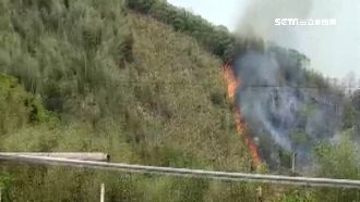 尖石大火燒山29小時　獨家畫面曝光