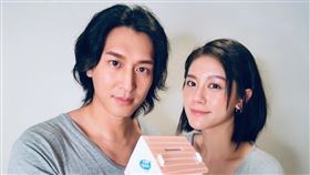 小蠻,邵翔,孕吐。圖／翻攝自臉書