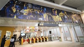 文心崇德站打造為中信兄弟主題車站。（圖／中信兄弟提供）