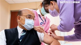 施打AZ疫苗第二天　蘇揆3個字回應