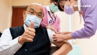AZ疫苗開打！蘇揆8周後再打第2劑