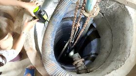 台東池上鄉50年古井乾涸見底