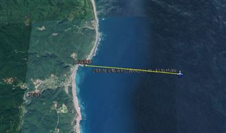 新／F5-E 路徑曝　海巡前往搜救