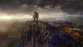 《哥吉拉大戰金剛》終極預告曝光。（圖／華納兄弟提供）