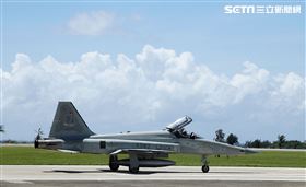 失事F5E編號9287,台東志航基地（圖／記者邱榮吉攝影）