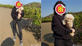 張兆輝,郭碧妍,張卓姿,李嘉欣。（圖／翻攝自好想瘦張太太微博）