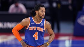 Derrick Rose自曝日前感染武漢肺炎。（圖／美聯社／達志影像）