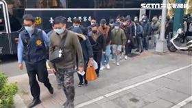 刑事局中部打擊中心破獲台北市大直一處百家樂賭博機房 翻攝畫面