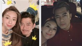 郭富城一家4口出遊照曝光！驚見天王「蹲地陪玩沙」▲。（圖／翻攝自方媛微博）