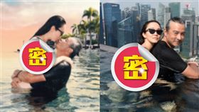 李銘順,范文芳,夫妻,無邊際泳池,神鵰俠侶,小龍女,凍齡。（圖／翻攝自范文芳微博）