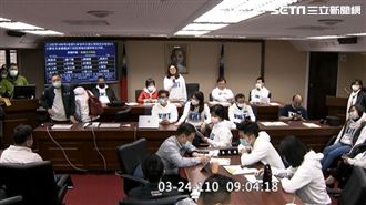 藍委霸佔衛環！陳玉珍：你們不備麥