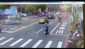 警用機車,車禍事故,騎士,永和,翻攝畫面