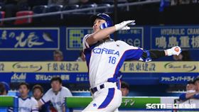 12強韓國隊金河成　。（資料照／記者王怡翔攝影）