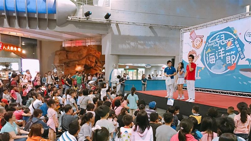 連假春遊到海生館兒童海洋節嗨翻天