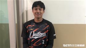 ▲統一獅林子豪。（圖／記者黃泓哲攝影）