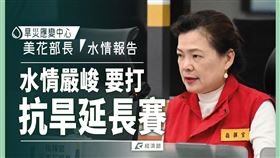 經濟部也在臉書貼出懶人包表示，水情艱困，氣象預測降雨情勢不佳，省水限水措施再升級（圖／翻攝自經濟部臉書）