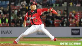 ▲味全龍先發投手徐若熙。（圖／記者劉彥池攝影）