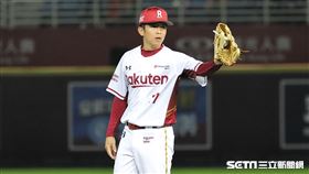 ▲樂天桃猿投手游朝惟。（圖／記者劉彥池攝影）