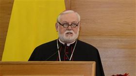 教廷外長：持續當台灣忠實伙伴教廷將與中國建交傳聞時有，教廷國務院外長蓋拉格總主教出席駐教廷大使館舉辦的國慶酒會時表示，梵蒂岡將持續當台灣的忠實夥伴。（駐教廷大使館提供）中央社黃雅詩羅馬傳真  106年10月5日