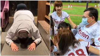 不信鄭文燦80公斤！蔡易餘下跪道歉