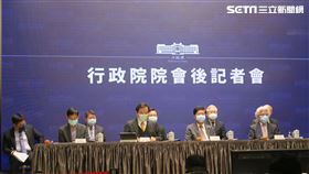 行政院會會後記者會。（圖／記者盧素梅攝影）