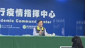 指揮中心發言人莊人祥僅表示，指揮官今天未去立院，是因為今天待在指揮中心舉行重大會議關係。（圖／記者簡浩正攝影）