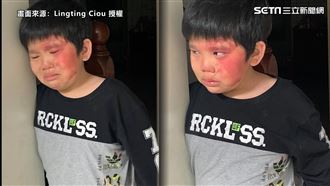 妹趁哥睡覺幫化妝　口紅卸不掉哥爆氣