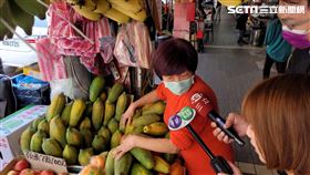 新北,三重果菜市場,水果,街友,垃圾車,婦人,爛水果（圖／記者 游承霖攝影）