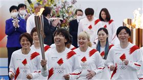 日本東京奧運聖火圖／美聯社／達志影像