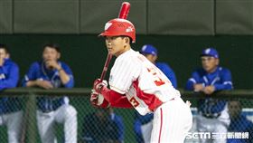 ▲味全龍游擊手曾傳昇。（圖／記者楊澍攝影）