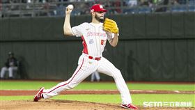 ▲味全龍先發投手布里悍。（圖／記者楊澍攝影）