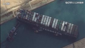 長賜號,蘇伊士運河,美國,海軍,長榮（圖／ap授權