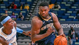 Zion Williamson繳出優質數據仍吞下敗仗。（圖／翻攝自鵜鶘官方推特）