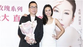 洪曉蕾王世均同台合體曝感情近況。（圖／記者楊澍攝影）