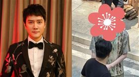 手臂,蘭陵王,馮紹峰,近照,皮包骨。(圖/翻攝自微博)