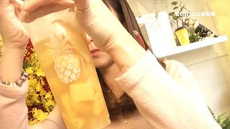 鳳梨創意手搖飲　清新酸甜日賣百杯