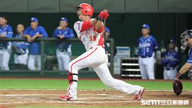 ▲味全龍外野手曾陶鎔。（圖／記者劉彥池攝影）