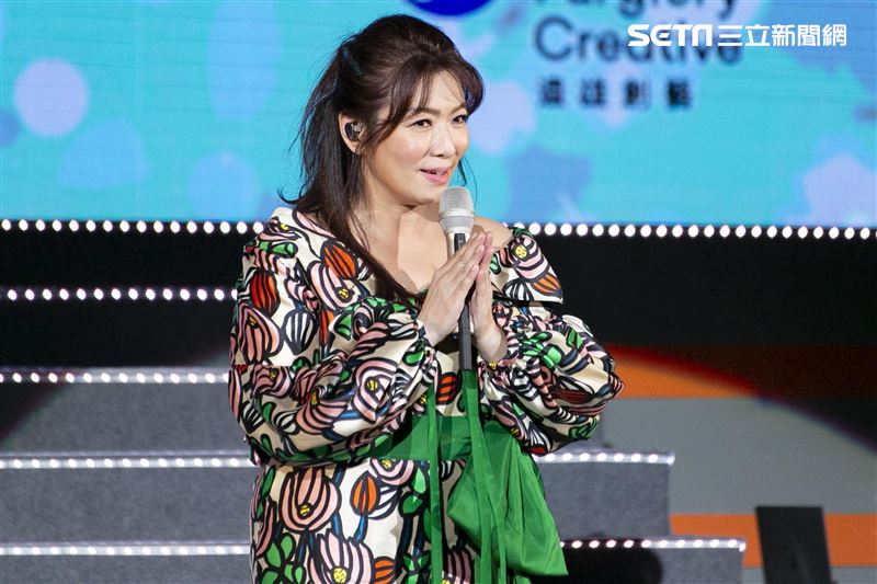 趙詠華和林俊逸服裝造型令人驚艷。（圖／記者楊澍攝影）