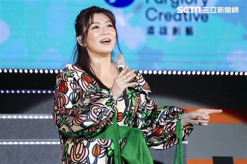 趙詠華和林俊逸服裝造型令人驚艷。（圖／記者楊澍攝影）