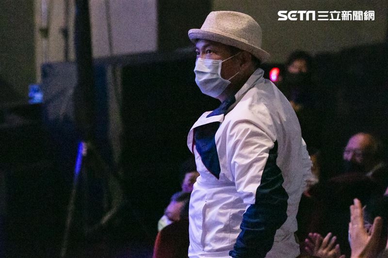 郎祖筠和曾國城等人都有到場支持。（圖／記者楊澍攝影）