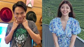 黃鐙輝、陳育涵。（圖／翻攝自黃鐙輝、陳育涵臉書）