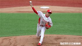 ▲味全龍先發投手徐若熙。（圖／記者劉彥池攝影）