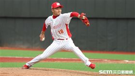 ▲味全龍先發投手徐若熙。（圖／記者劉彥池攝影）