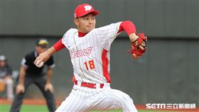 ▲味全龍先發投手徐若熙。（圖／記者劉彥池攝影）
