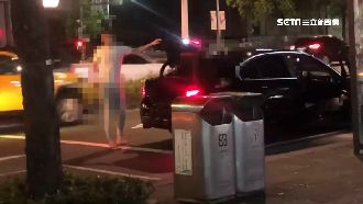 違停擋公車被叭　名車駕駛竟揮刀恐嚇