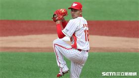 ▲味全龍先發投手徐若熙。（圖／記者劉彥池攝影）